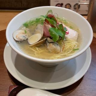 蛤と牡蠣の汐そば(銀座 篝 鎌倉店)