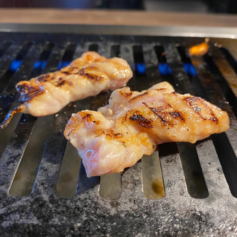 鶏肉(江南焼肉 わにく)