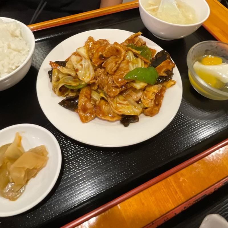 ホイコーローランチ(福餃子 )