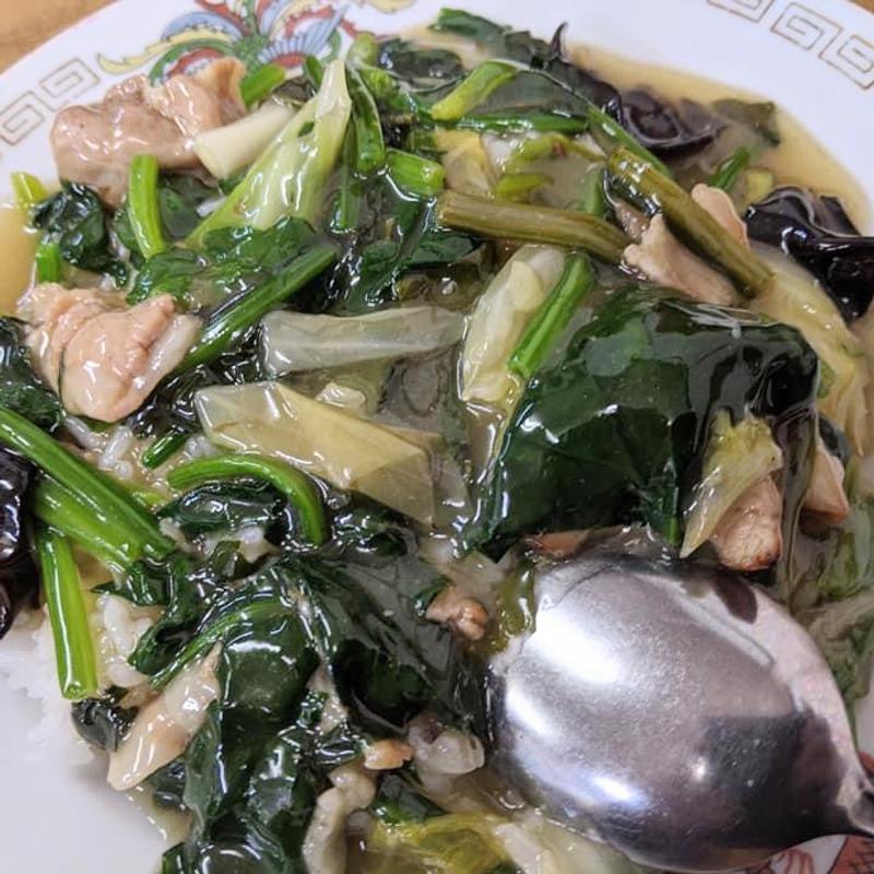 肉めし(白川台一貫楼 )