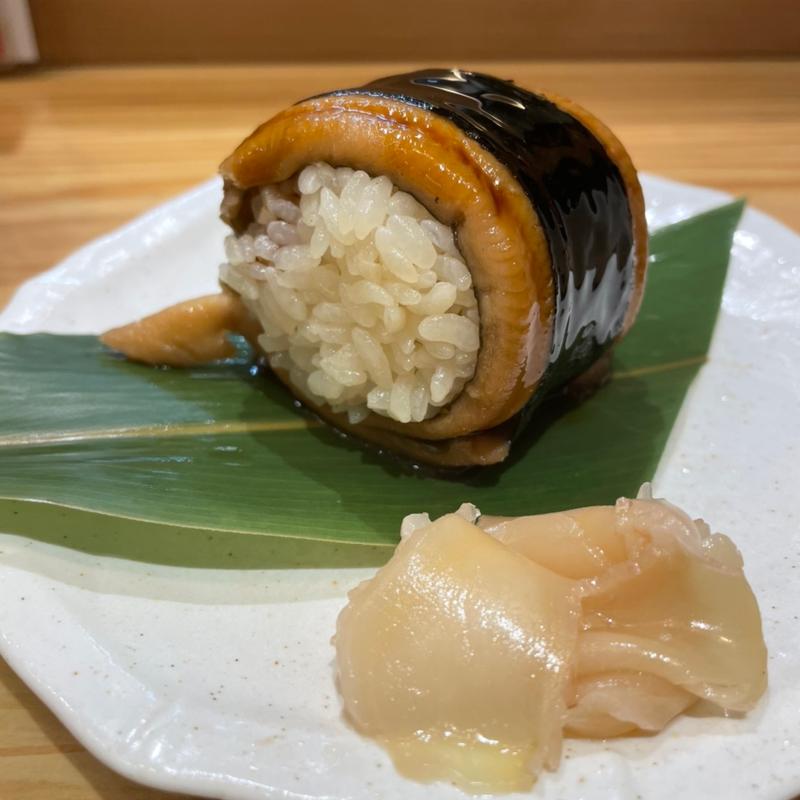 活〆煮穴子一本俵巻き(むすび寿司 南海なんば駅店)