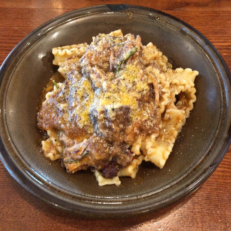 レモン豚 黒こしょう煮込みソース マファルディーネ(Trattoria FRANCO トラットリア フランコ)