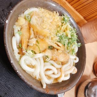 ごぼう天うどん(牧のうどん 博多バスターミナル店)