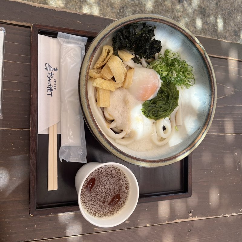 冷やし伊勢うどん(うどんや　ふくすけ)