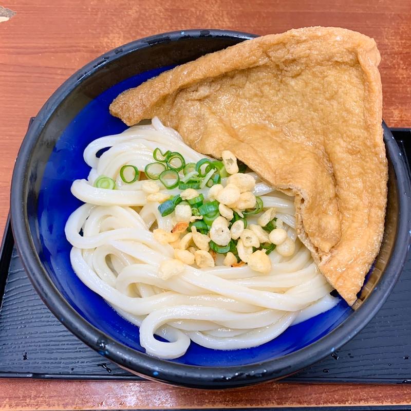 冷たいうどん(日の出製麺所)