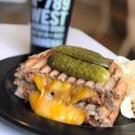 プルドポークホットサンド(city  coffee  setagaya)