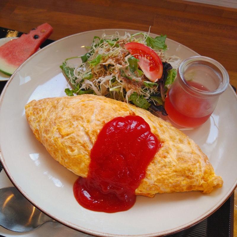 昔ながらのオムライス(くいもんや くら丸)