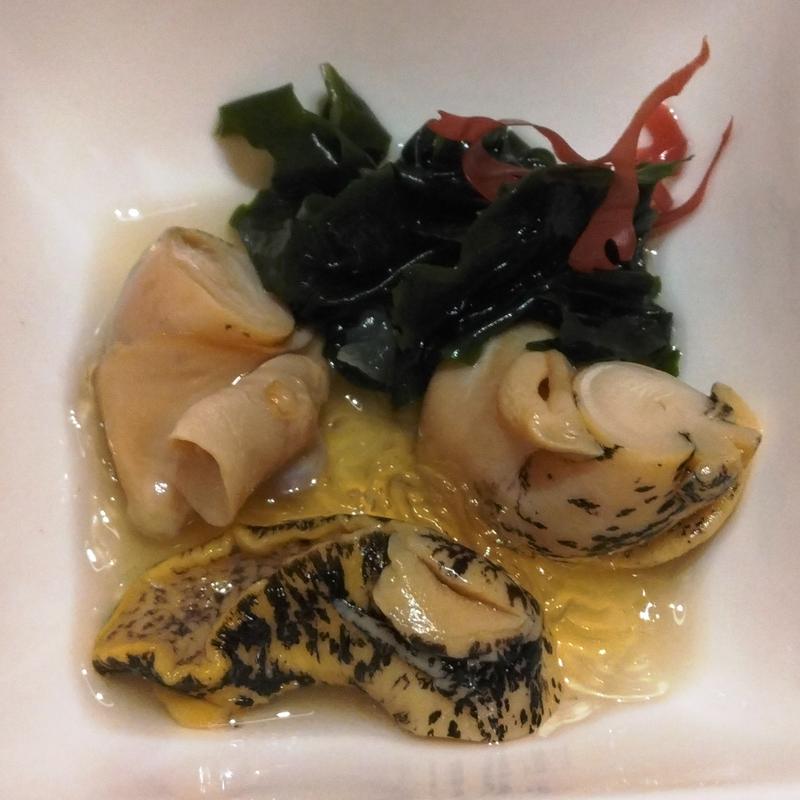 つぶ貝のジュレ(すし波奈 浦和パルコ店)