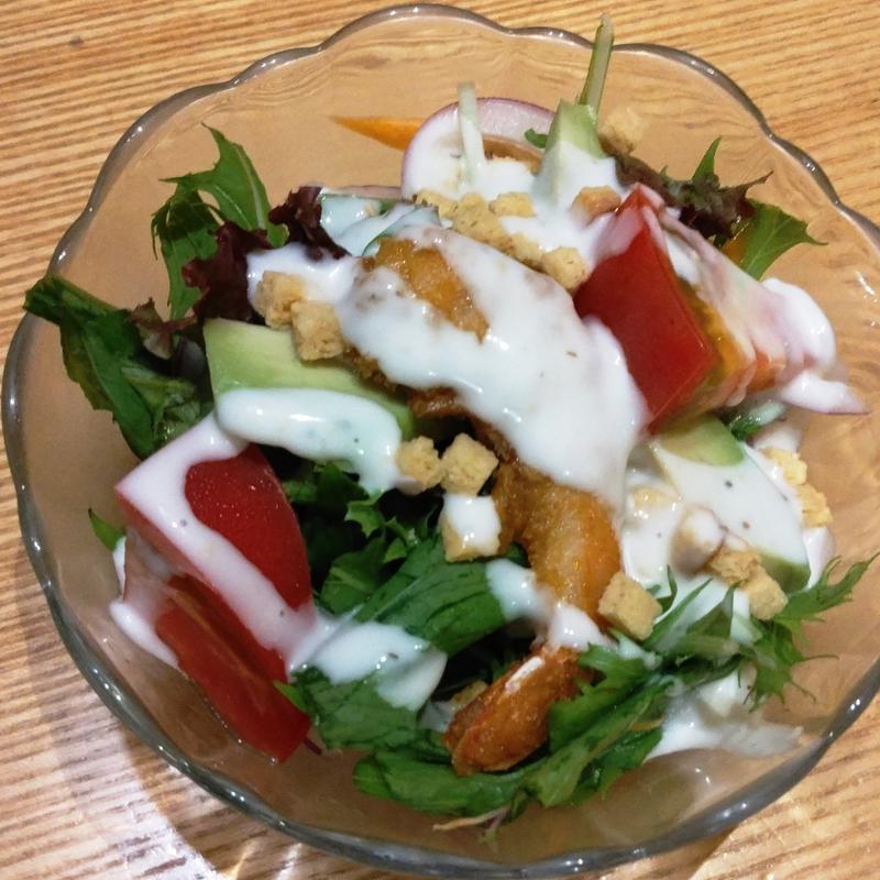 ガーリックシュリンプサラダ(すし波奈 浦和パルコ店)