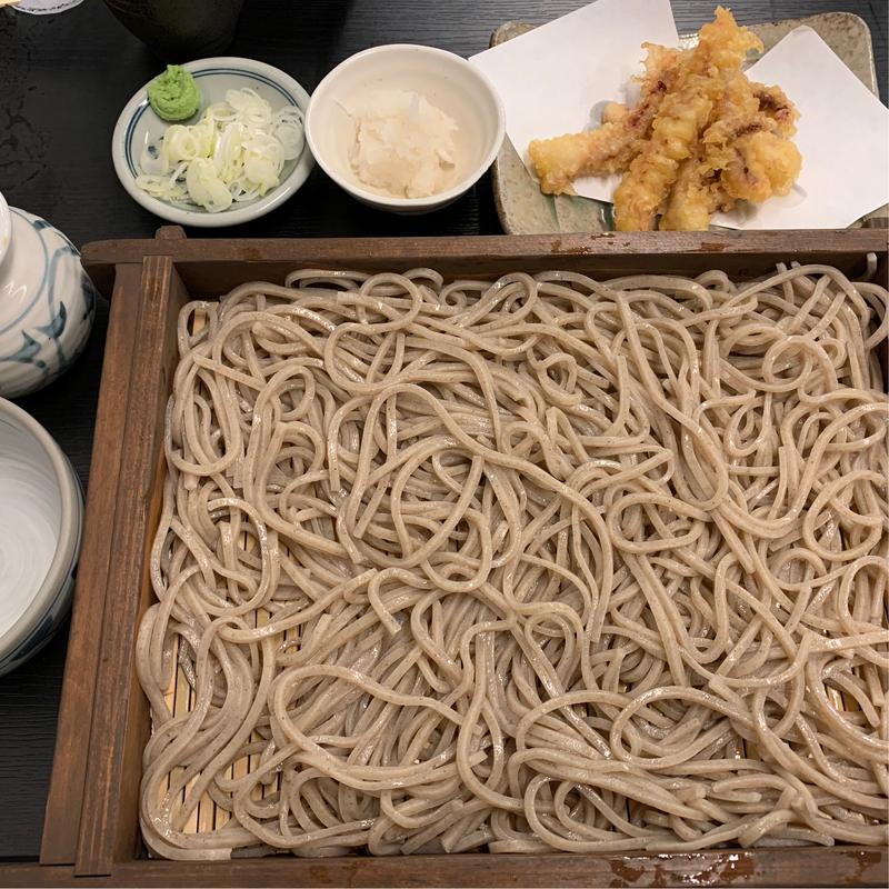 げそ板(そば処 萬乃助 )