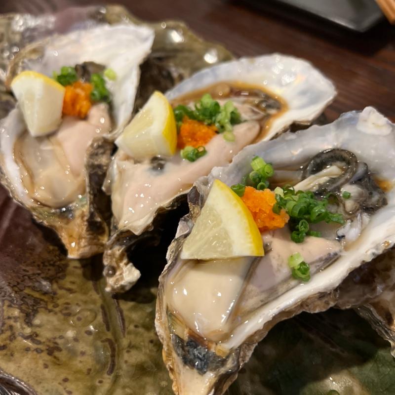 生ガキ(南島酒菜 青の海)