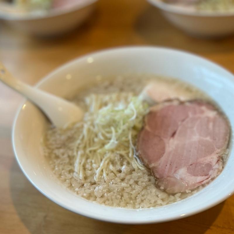 中華そば白醤油＋背脂(ラーメン初代好基)