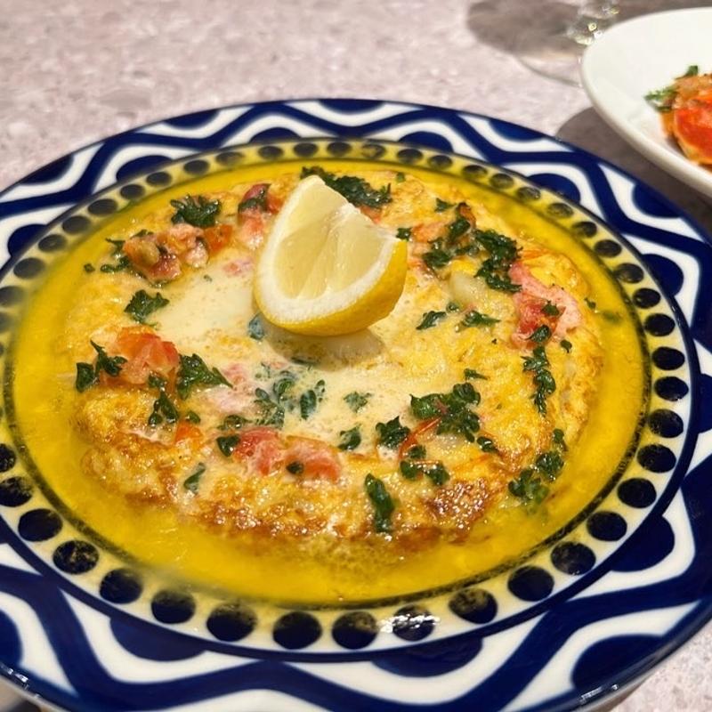 レモンバターオムレツ(フレンチ酒場GOLD)