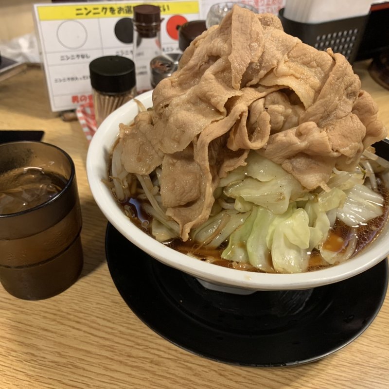 男の根性黒醤油 全男盛(麺屋団長)