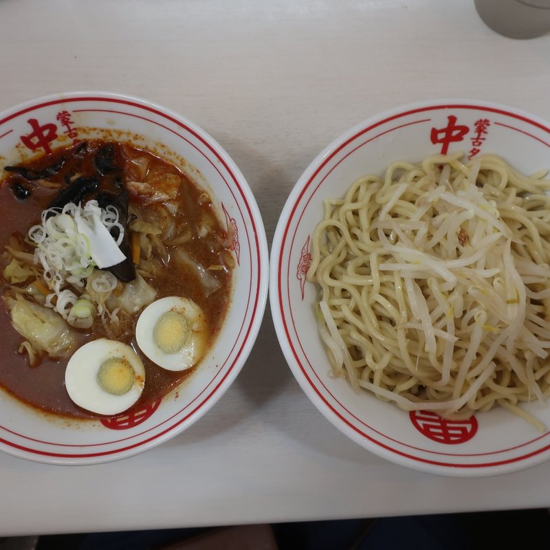冷し五目味噌タンメン(蒙古タンメン中本 目黒店 （もうこたんめんなかもと）)
