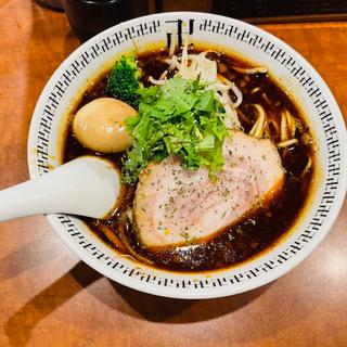スパイス・味玉ラー麺(卍力秋葉原店)