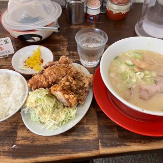 中華そば 唐揚げ定食(中華そば 高安 )