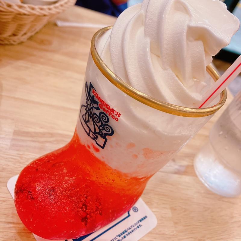 クリームソーダ(スイカ)(コメダ珈琲店 吉祥寺ダイヤ街店 )