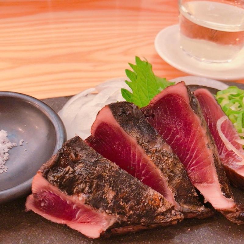 カツオ藁焼きたたき 塩(漁師酒場あらき エキマルシェ大阪店)