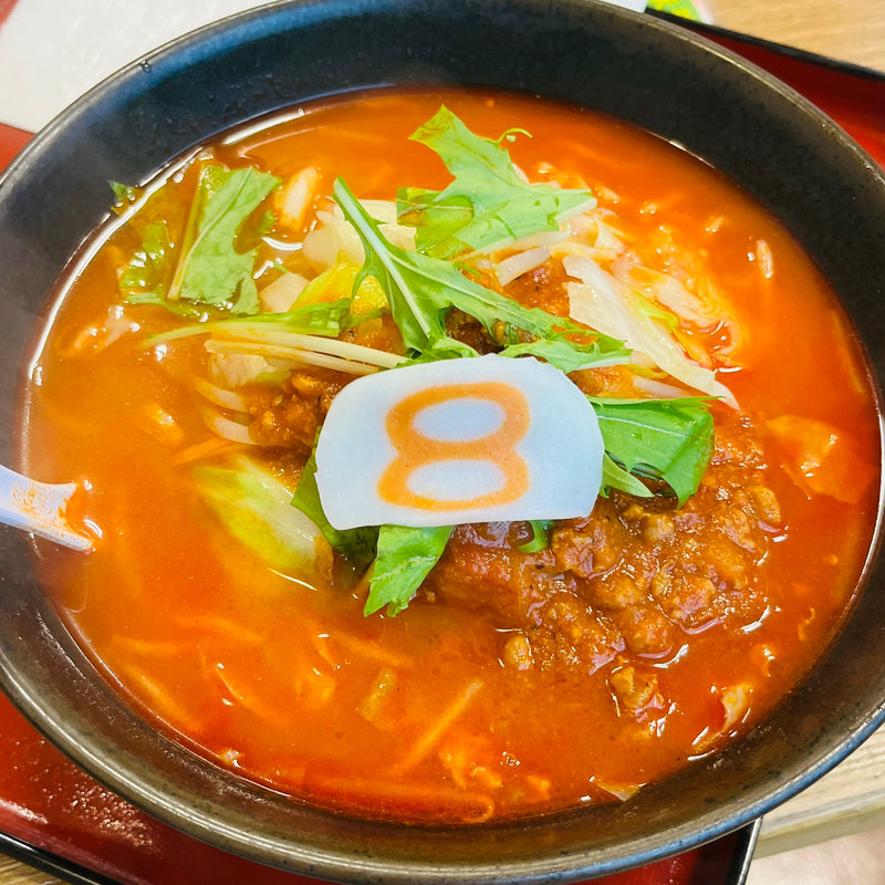 野菜トマトらーめん(８番らーめん 羽崎店 )
