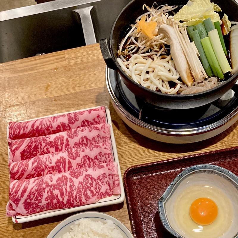 すき焼き 土日祝ランチ(きよ助)