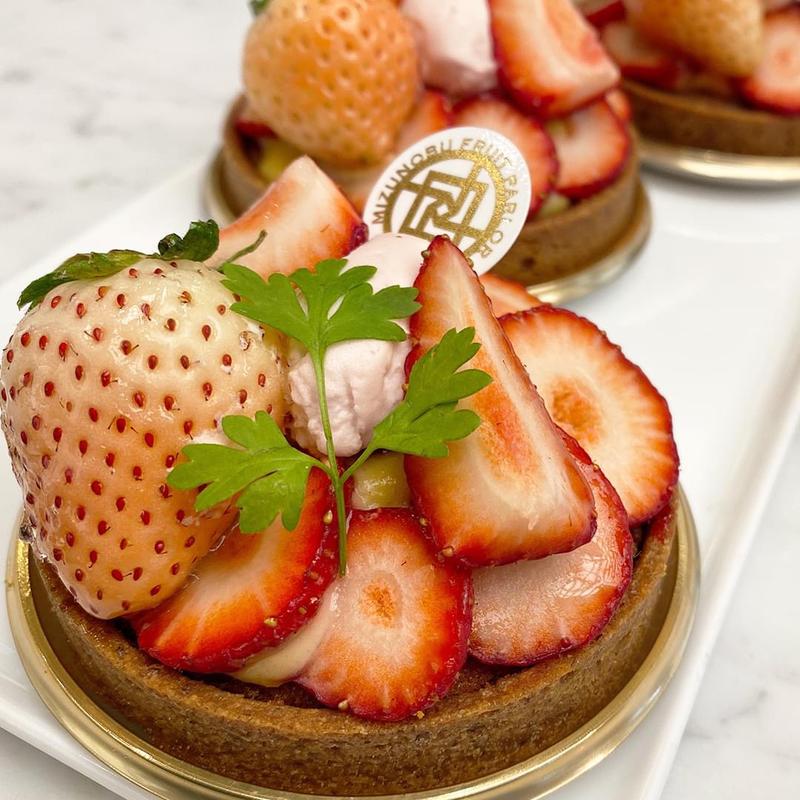 苺のタルト(水信フルーツパーラー)