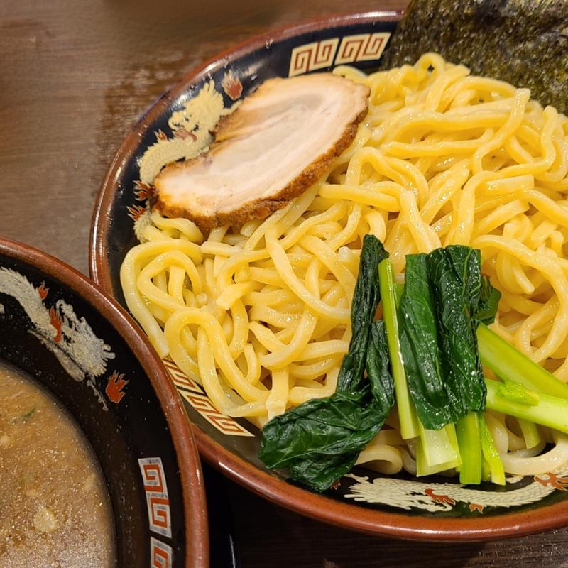 濃厚煮干しつけ麺(北海道らーめん 熊源)