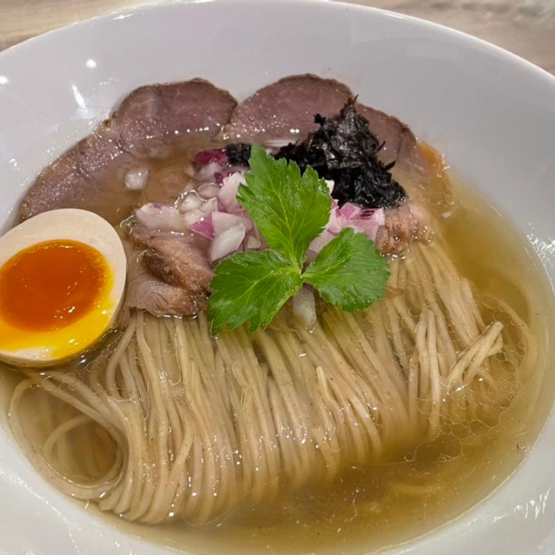 煮干中華そば(塩)(煮干乃宴)