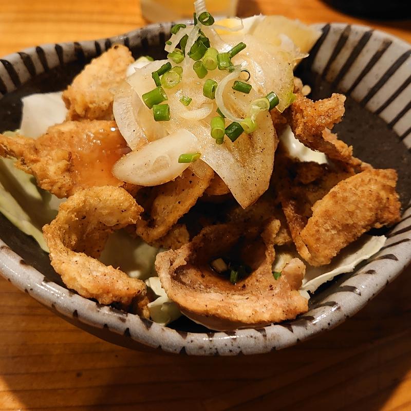 とり皮ポンズ(骨付鳥 東)