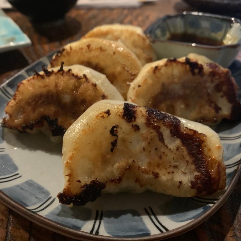 焼餃子(地酒屋 常笑)