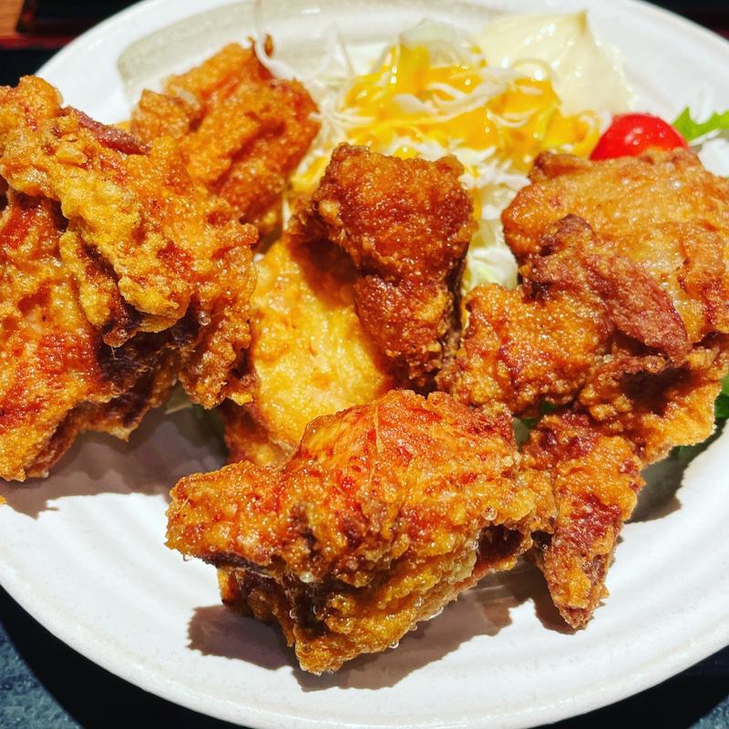 唐揚げ定食(テムジン 大阪うめきた店)