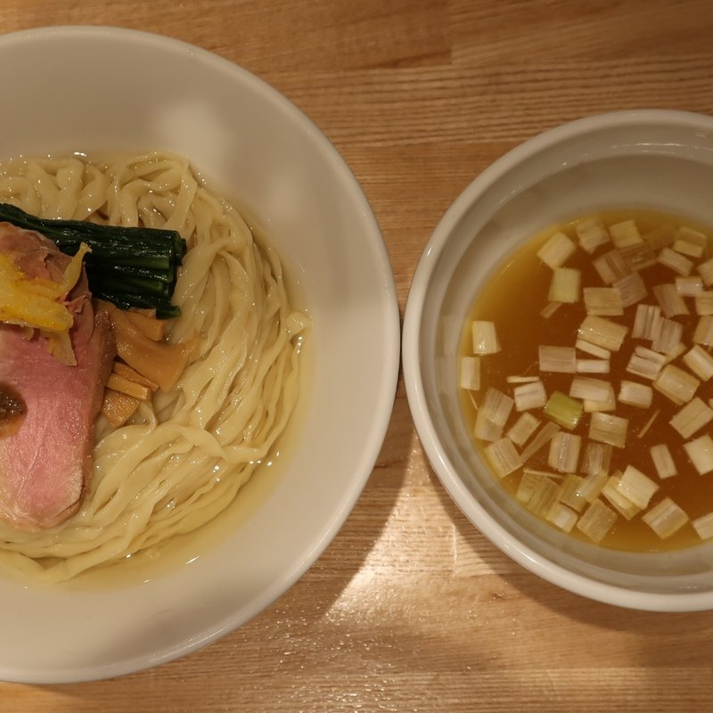 昆布水つけソバ(塩)(中華ソバ ビリケン)