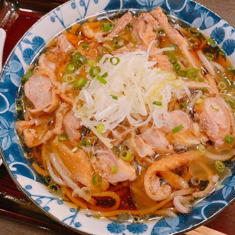 冷たい肉そば(鶴岡スエヒロ食堂)