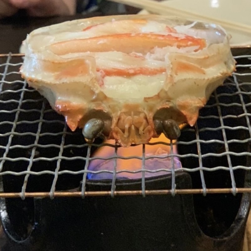 蟹の甲羅焼き(北の味紀行と地酒 北海道 東京オペラシティ店)
