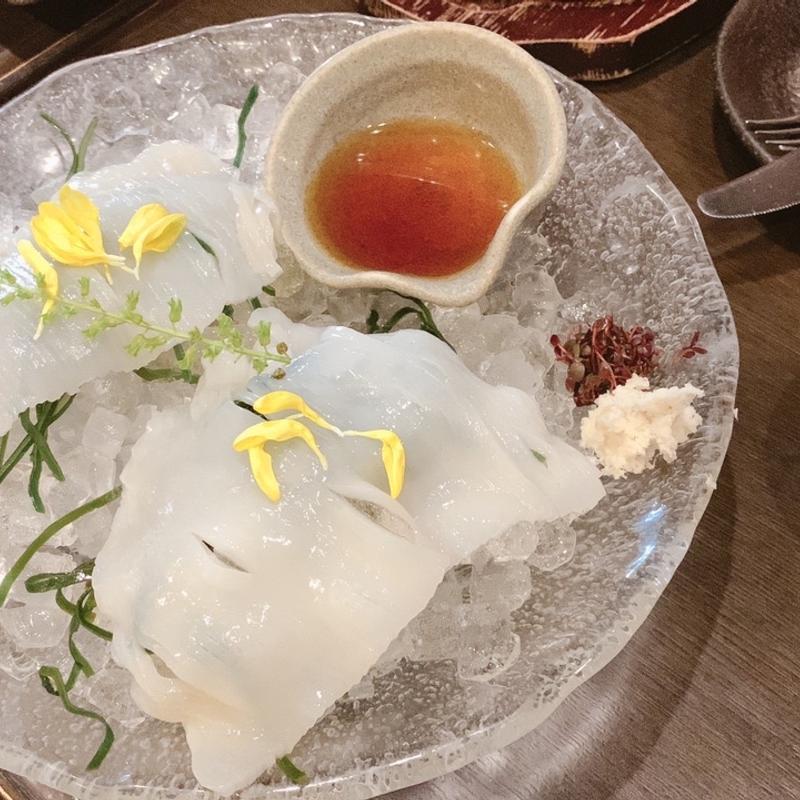 道産いかソーメン(北の味紀行と地酒 北海道 東京オペラシティ店)