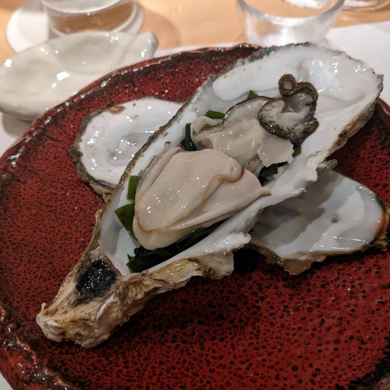 生牡蠣(波やし)