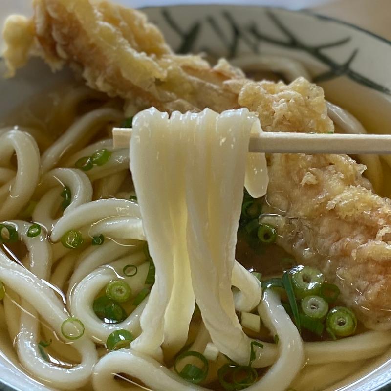 かけうどん(冷)+ちくわ天(吉本食品 （よしもとしょくひん）)
