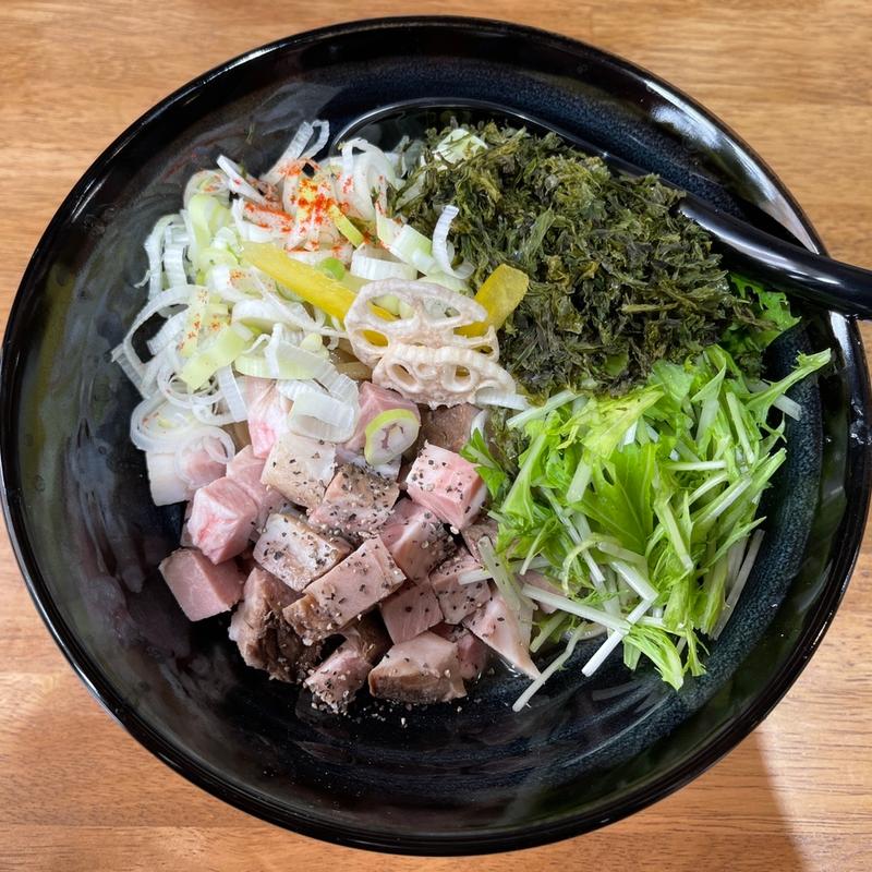 まぜそば 並盛り(麺や 佳紗寧)