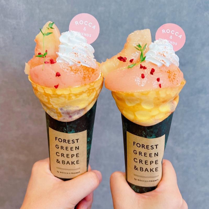 ピーチメルバ( FOREST GREEN CREPE&BAKE  枚方店)