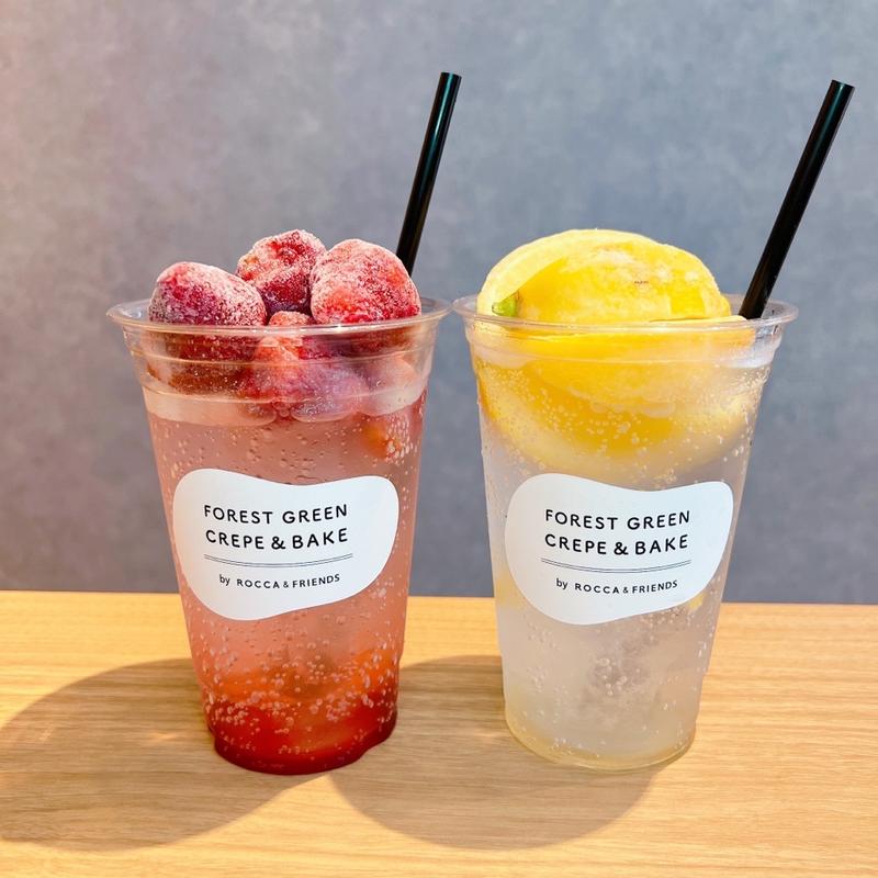 フローズンフルーツソーダ( FOREST GREEN CREPE&BAKE  枚方店)