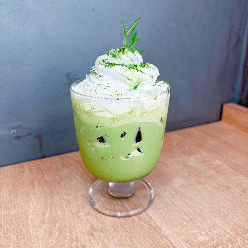 抹茶×コーヒーゼリーシェイク(Forest Green Crepe ＆ Bake )