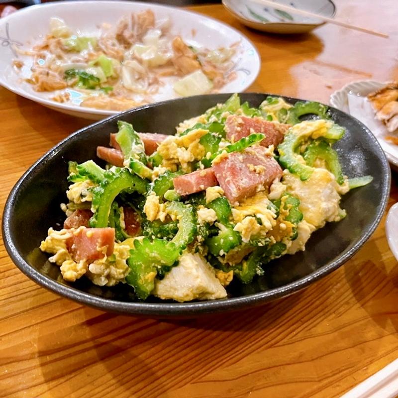 ゴーヤチャンプルー(Seaside Dining 洒楽)