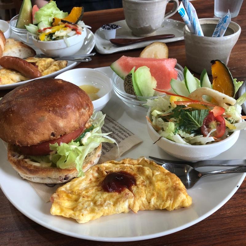 モーニングAセット(ナチュラルカフェfu-ka （風香）)