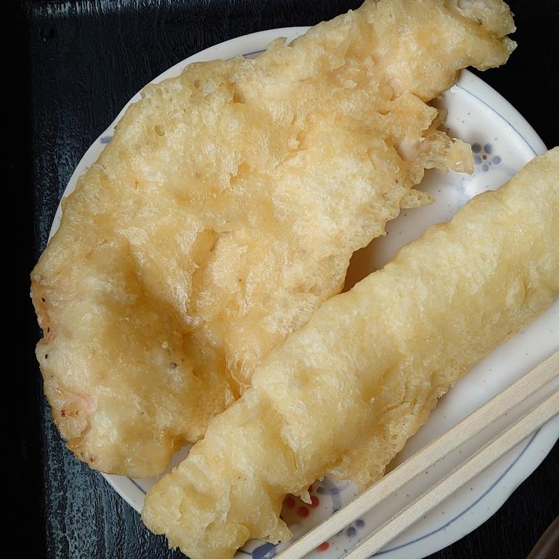 とり天・イカ天(手打十段 うどんバカ一代)