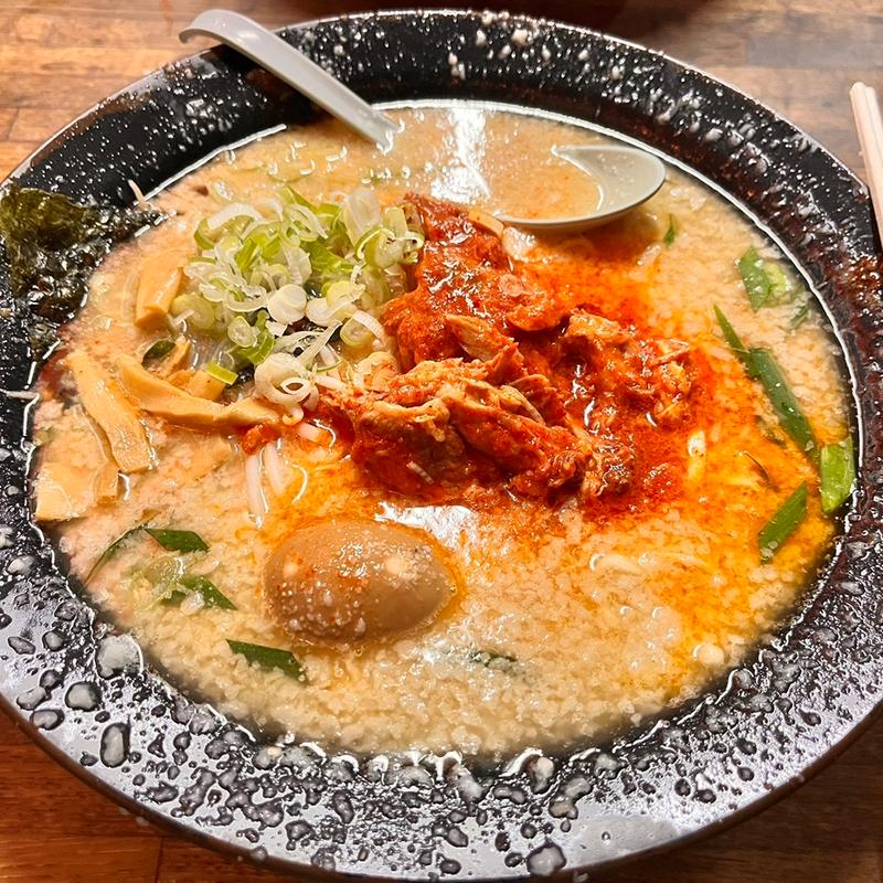 みそホルモン(屋台ラーメン とんこつ貴生 松戸本店 （やたいらーめん とんこつたかお）)