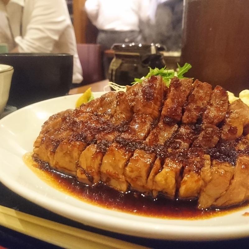 トンテキ定食(豚々亭 （【旧店名：牛亭】）)