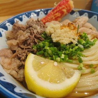 炙り牛トンぶっかけ(き田たけうどん)