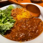 トマトベースチキンカレー(焼鳥やおや)