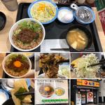 スパイシーキーマ牛めし生野菜セット(（株）松屋フーズ　東中野店)