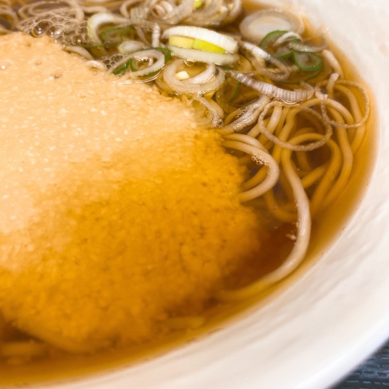 山かけそば(天花そば )